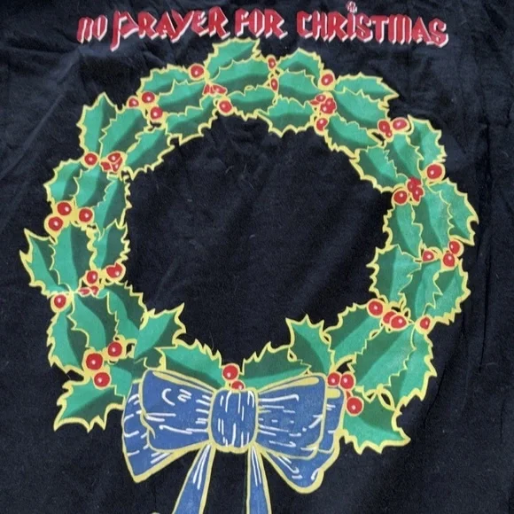 Large Iron Maiden Christmas Tee - Picture 5 of 7